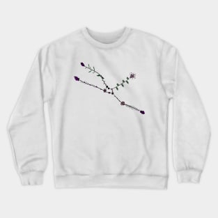 Taurus / Floral (+ Seven Sisters) Crewneck Sweatshirt